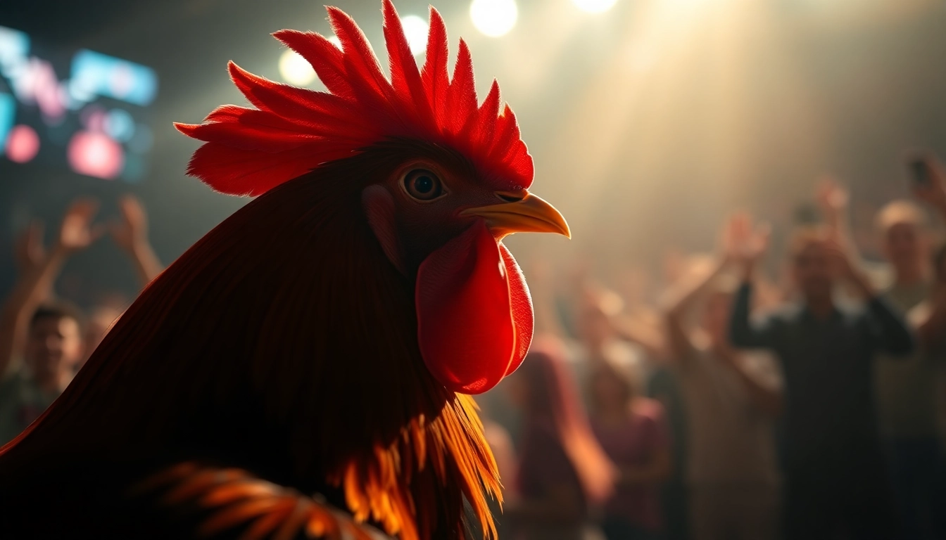 Exciting rooster ready for competition at sv368win.live online betting event