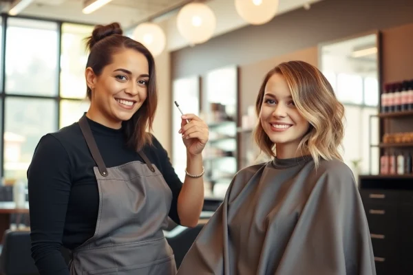 Experience the best hair salon san diego with skilled stylists crafting personalized looks in a vibrant setting.