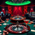 Players enjoying high-stakes gameplay at kp88.bio casino with poker, roulette, and slots.